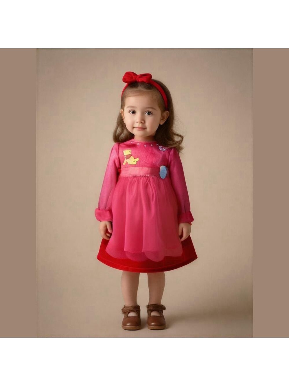 NWT Disney Girls 24Mos Dress Set with Bloomers & Headband